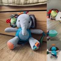 SKIP HOP słonik słoń zawieszka grzechotka gryzak sensoryczna zabawka