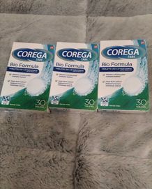 Corega Bio Formuła tabletki do czyszczenia protez, 3 opakowania