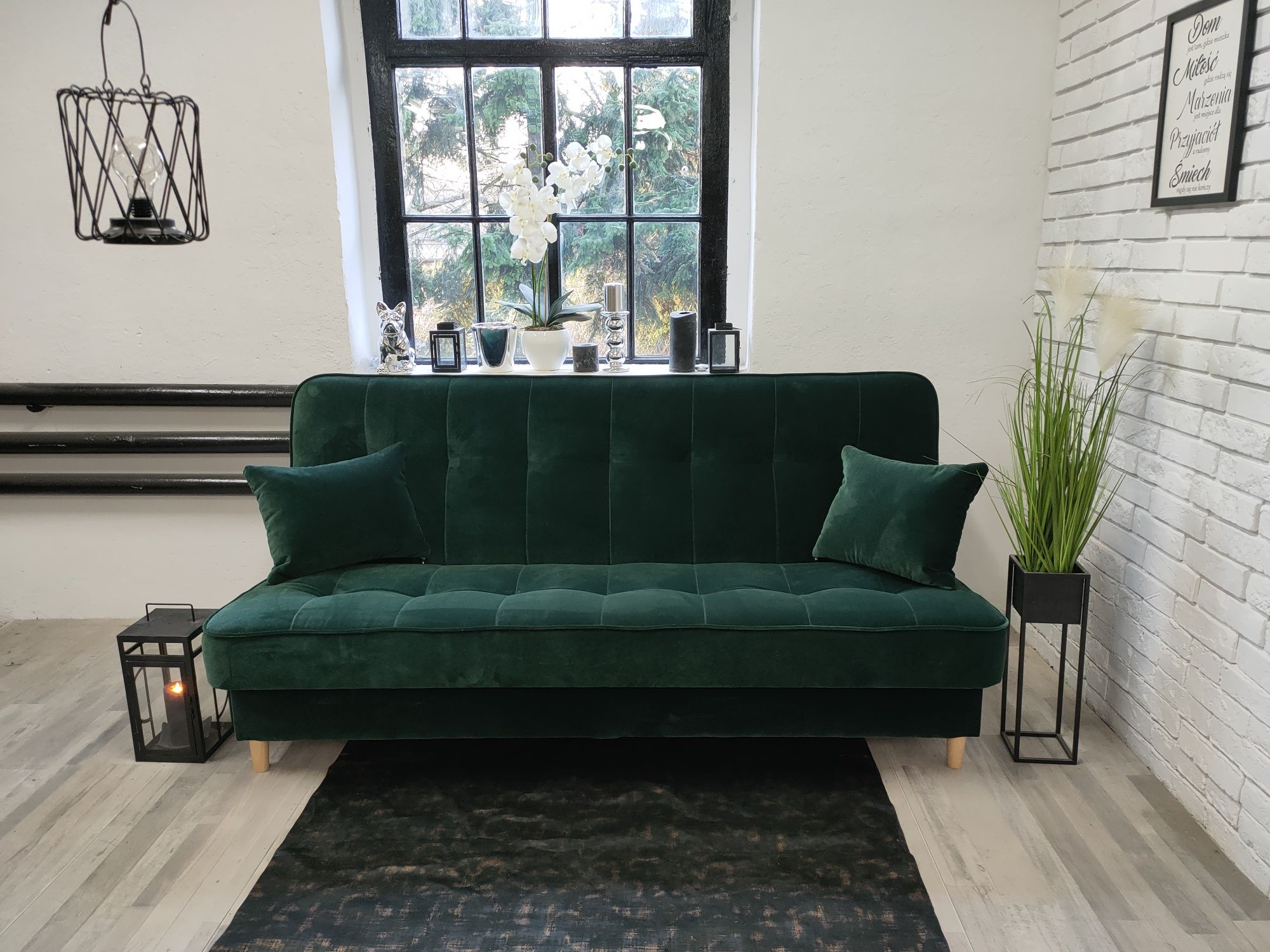 Kanapa sofa Izi welur producent