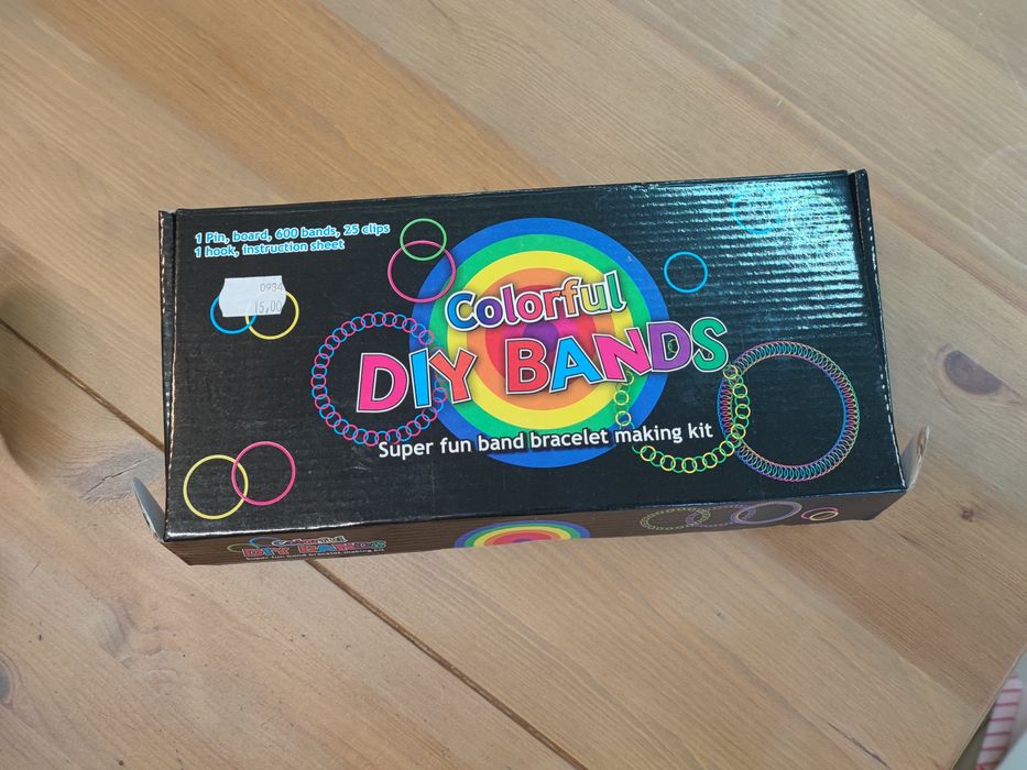 Zestaw Loom Bands Colorful Gumki Bransoletki