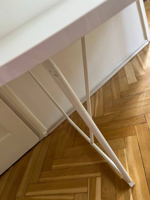 Piękny bialy składany stół super stan 180 cm scandi