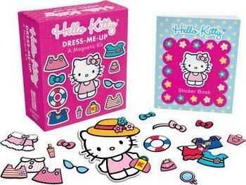 Hello Kitty figura para vestir com ímanes + livrete NOVO PORTES GRÁTIS