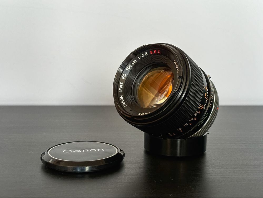 Canon FD 100mm 2.8 SSC