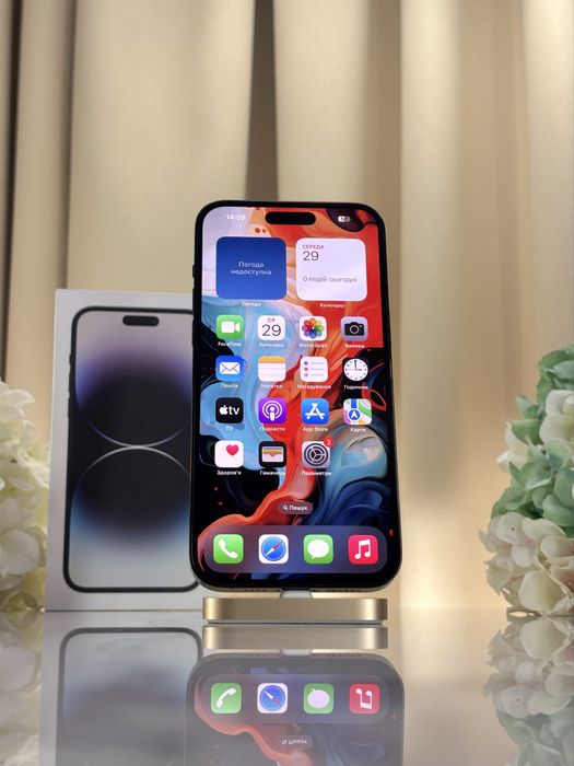 Стан Нового! iPhone 14 ProMax 256GB Black Neverlock (Магазин Гарантія)