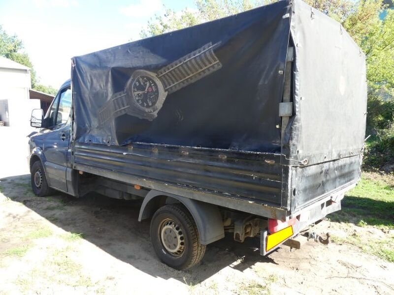 Skrzynia paka plandeka mercedes sprinter crafter