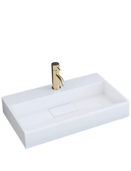 Умивальник (раковина) REA GOYA 60 WHITE накладний підвісний б/в