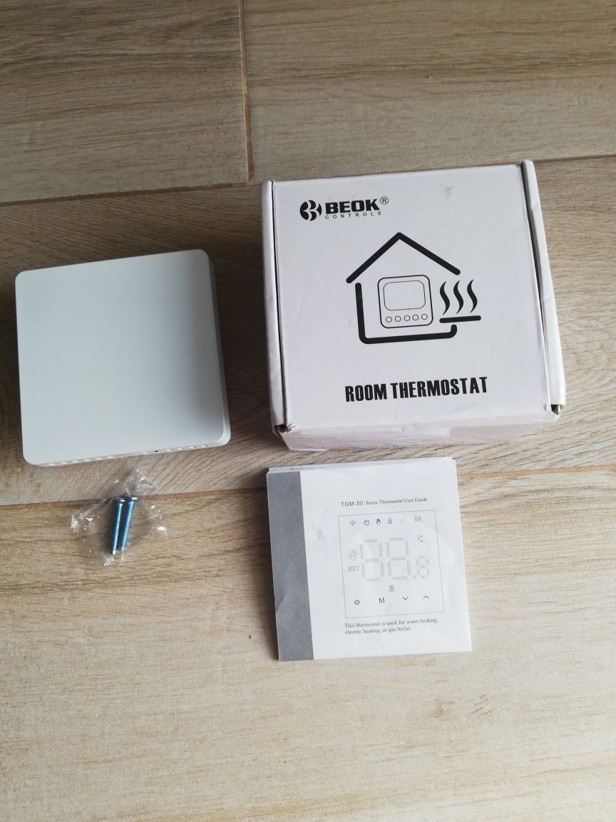 Inteligentny termostat BEOK WIFI TGM50-WPB.