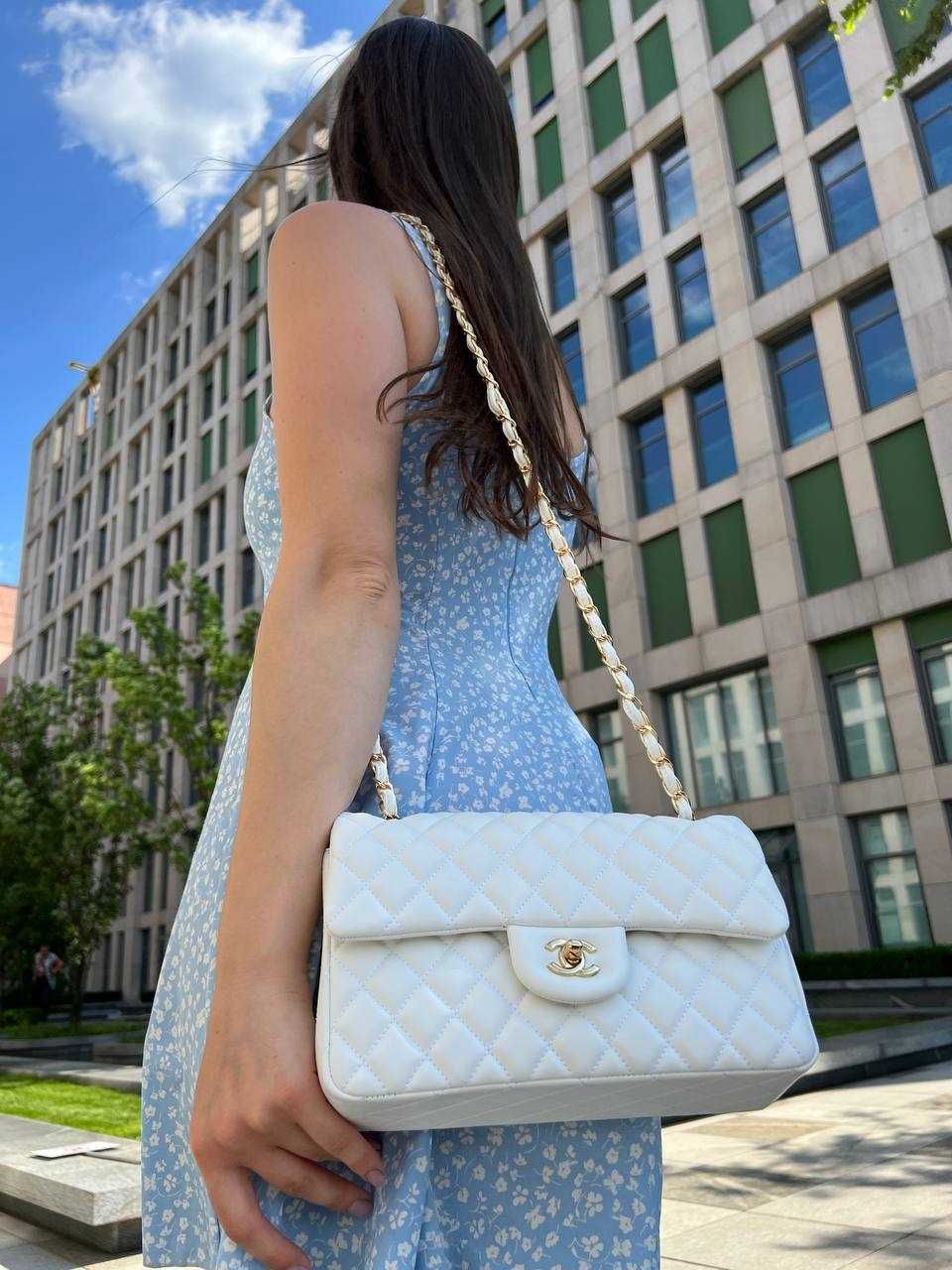 Chanel 25 LUX (white) (Арт: 2018)