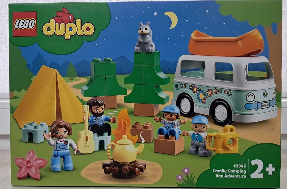 Klocki Lego Duplo 10946 Rodzinne Biwakowanie Nowe