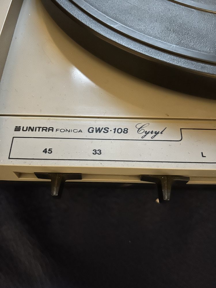 Gramofon unitra cyryl gws 108