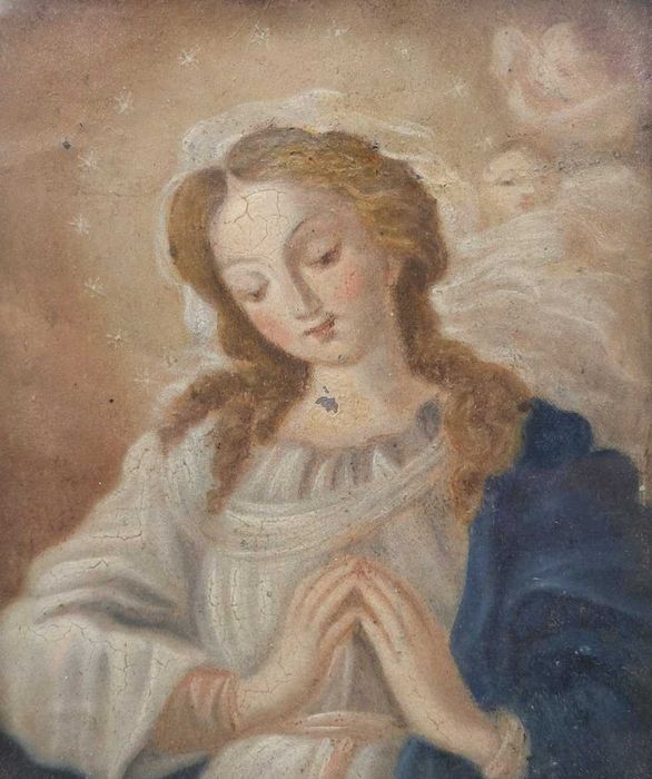 Óleo sobre cobre. 
Período 1750-90