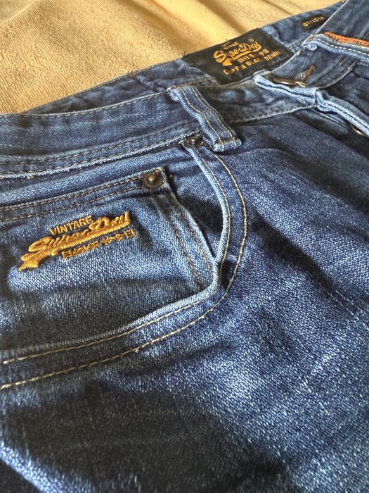 Calças ganga Superdry Officer 42