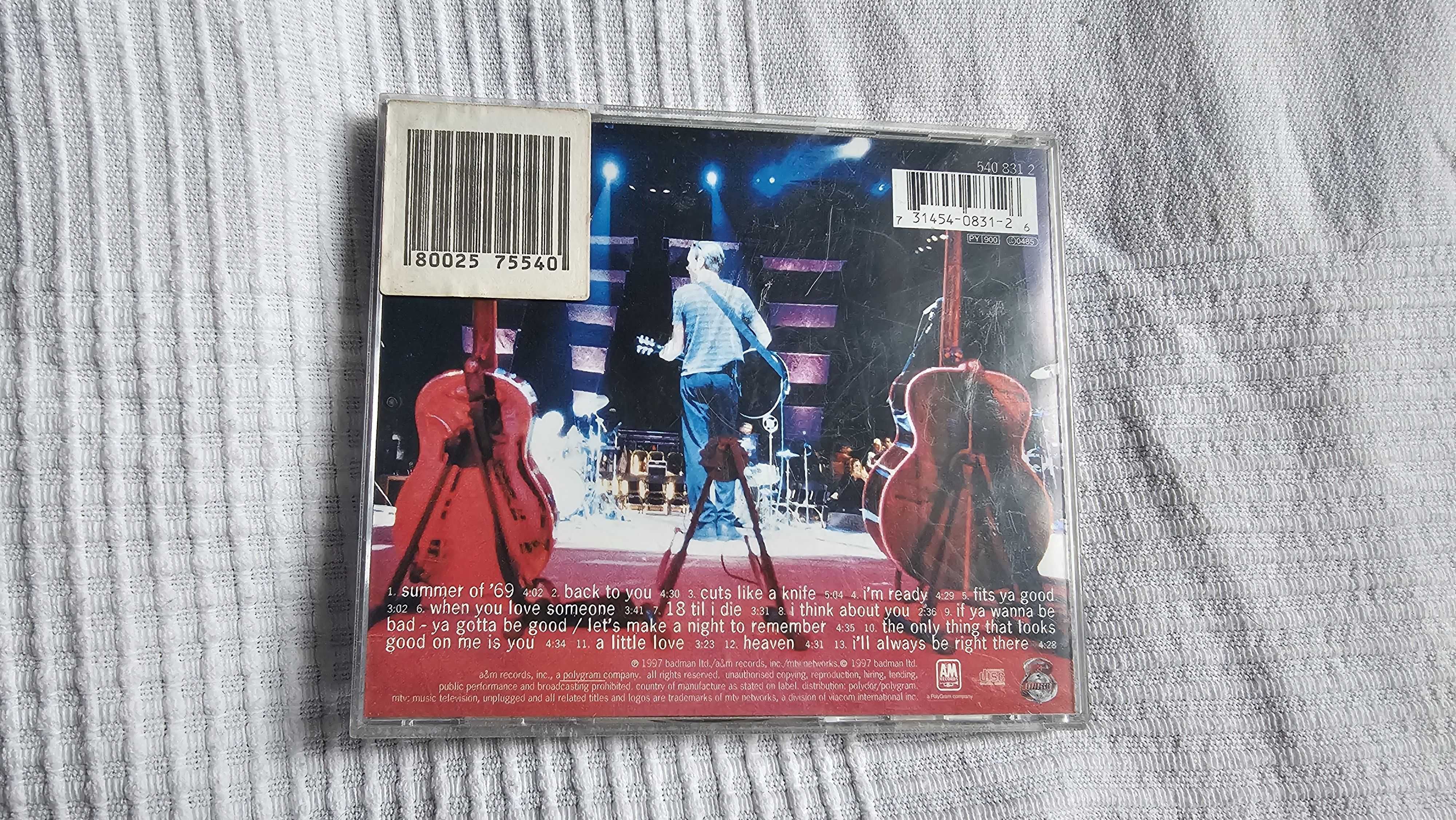 CD Bryan Adams - Unplugged MTV