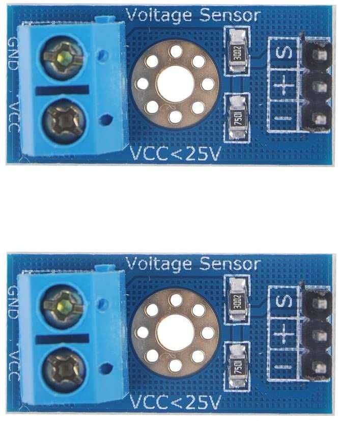 Sensor Detector de Tensão DC 0 a 25v - Arduino / ESP8266 / Raspberry