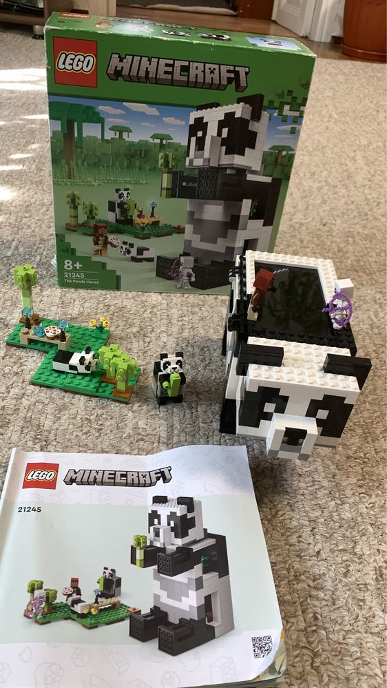 LEGO 21245 Конструктор Помешкання панди панда