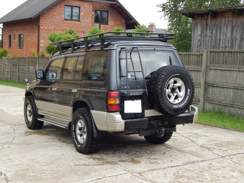 Bagażnik dachowy Mitsubishi Pajero II, 91-00 r. z siatką