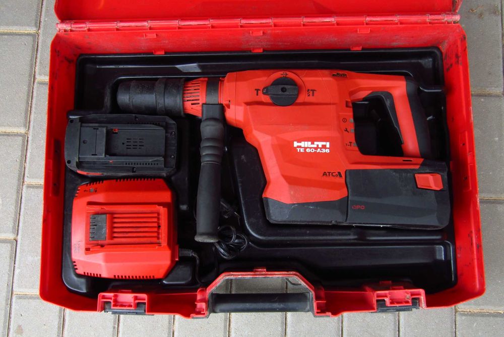 Młotowiertarka Akumulatorowa HILTI TE 60-A36  2X 9.0Ah