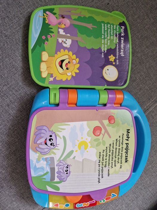 Książka z wierszykami Fisher Price