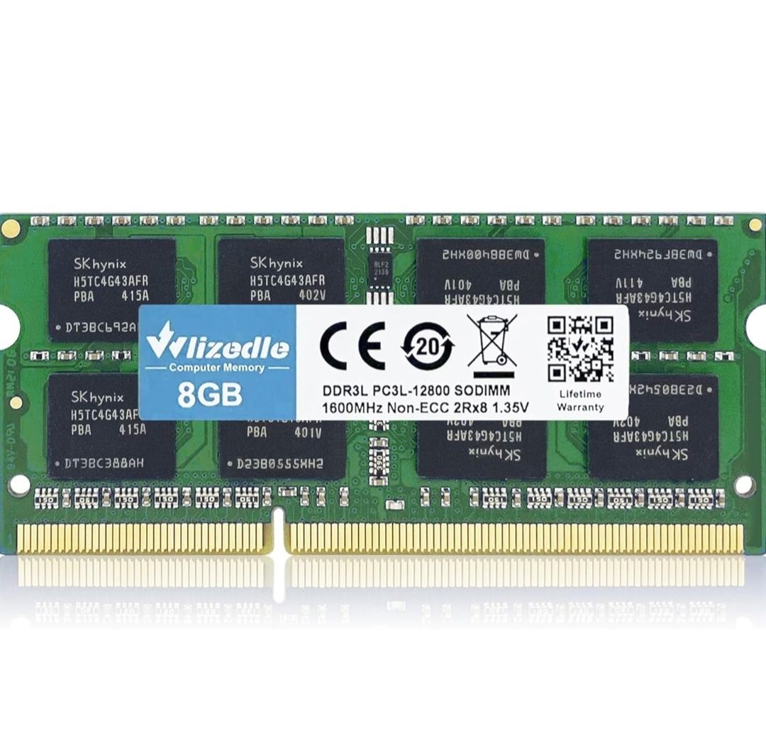 8 GB DDR3/DDR3L Pamięć RAM do laptopa 1600 MHz