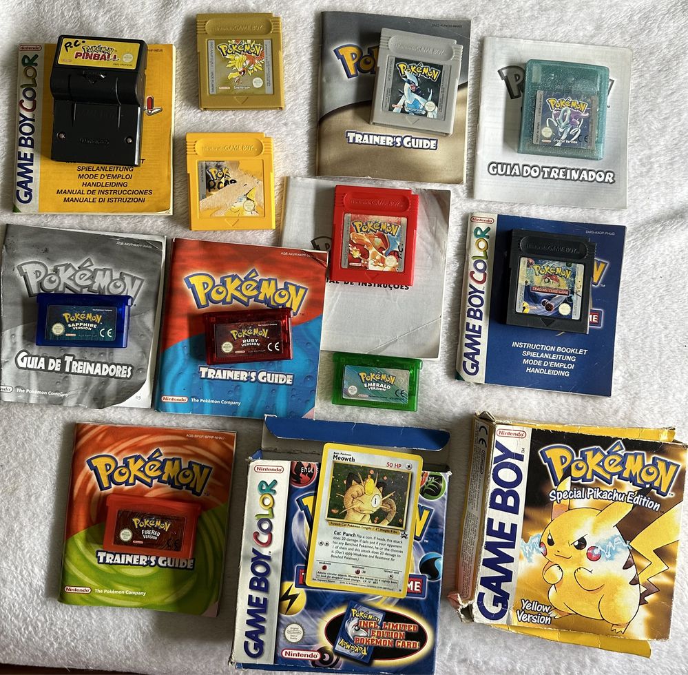 Jogos Pokemon Gameboy, Gameboy Advance