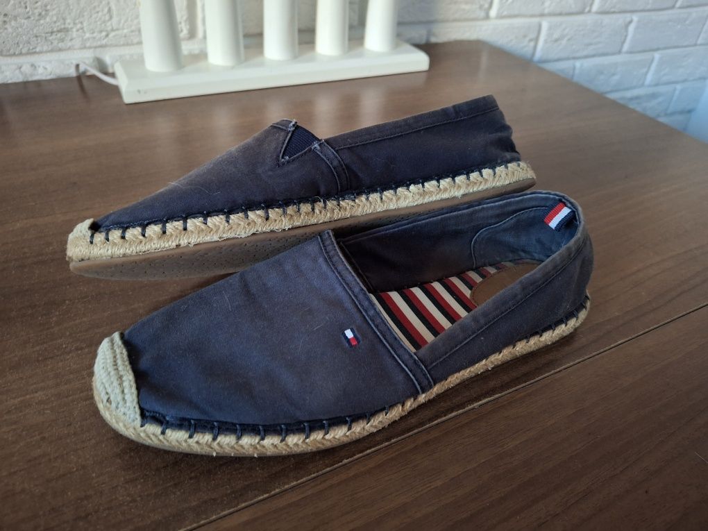 Tommy Hilfiger granatowe espadryle 40