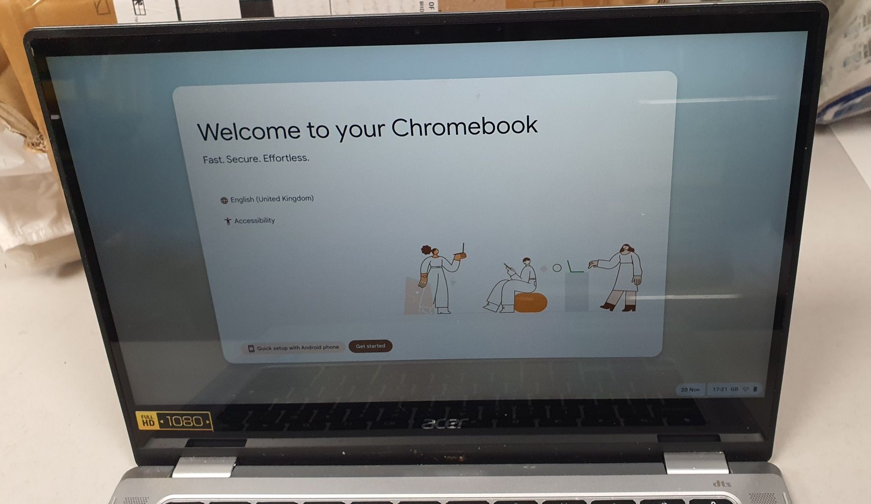 Acer Chromebook Spin 314 Intel N4500