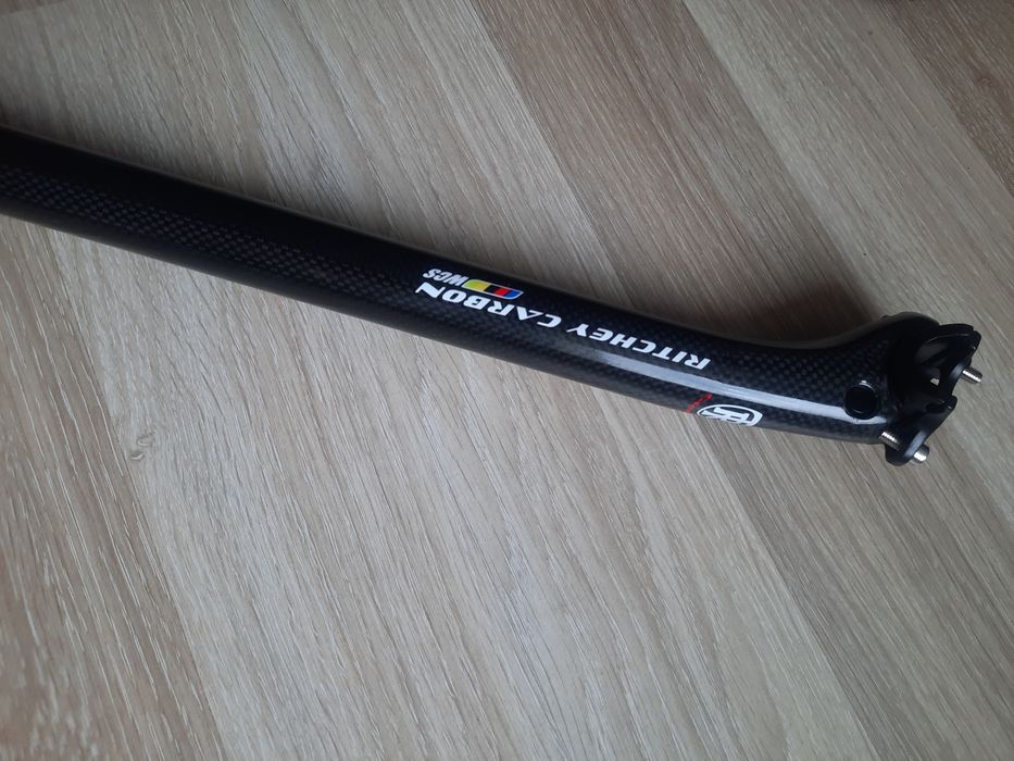 Nowa sztyca 27,2 Ritchey wcs carbon połysk offset 20