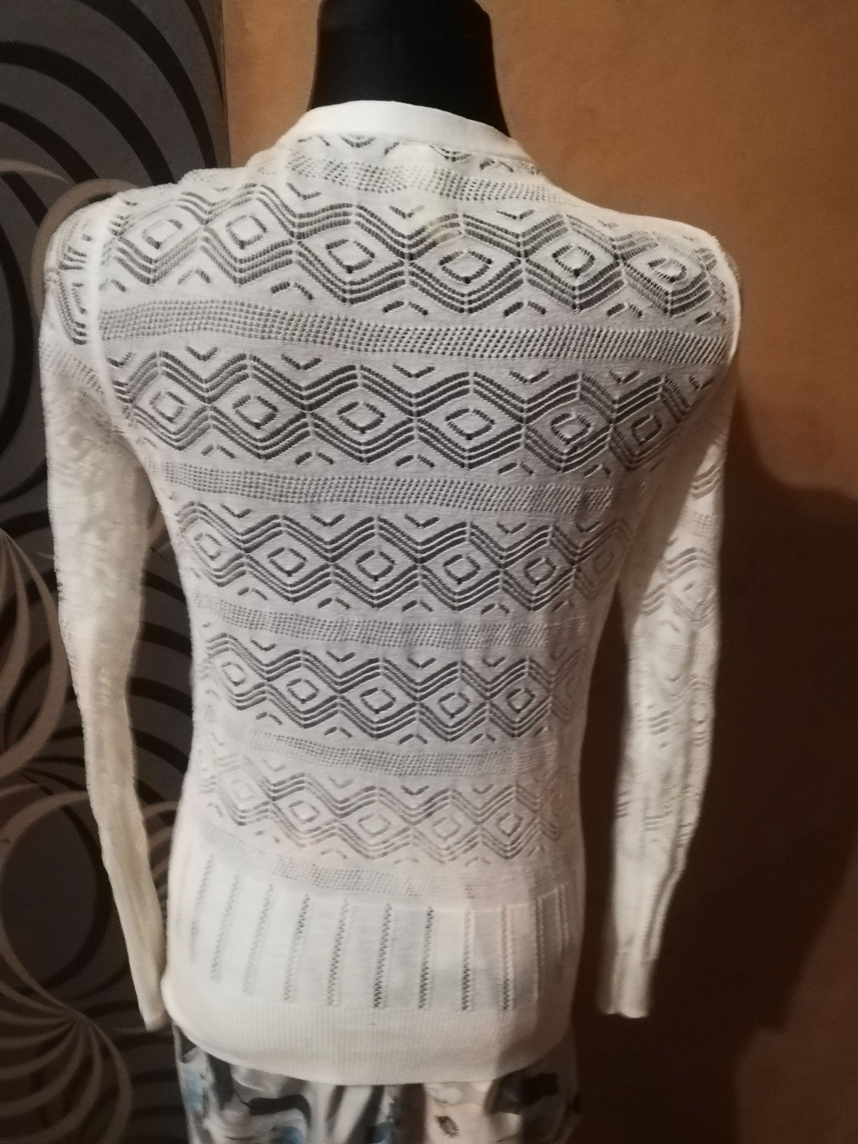 Sweterek azurowy