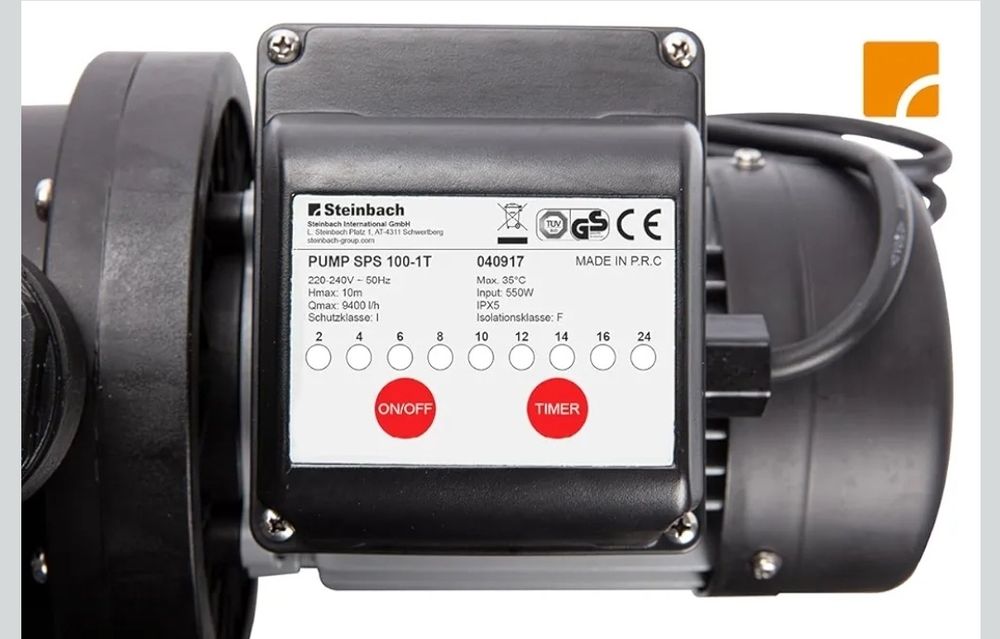 Steinbach Comfort 75 – 040100 pompa samozasysająca do basenów 40000l