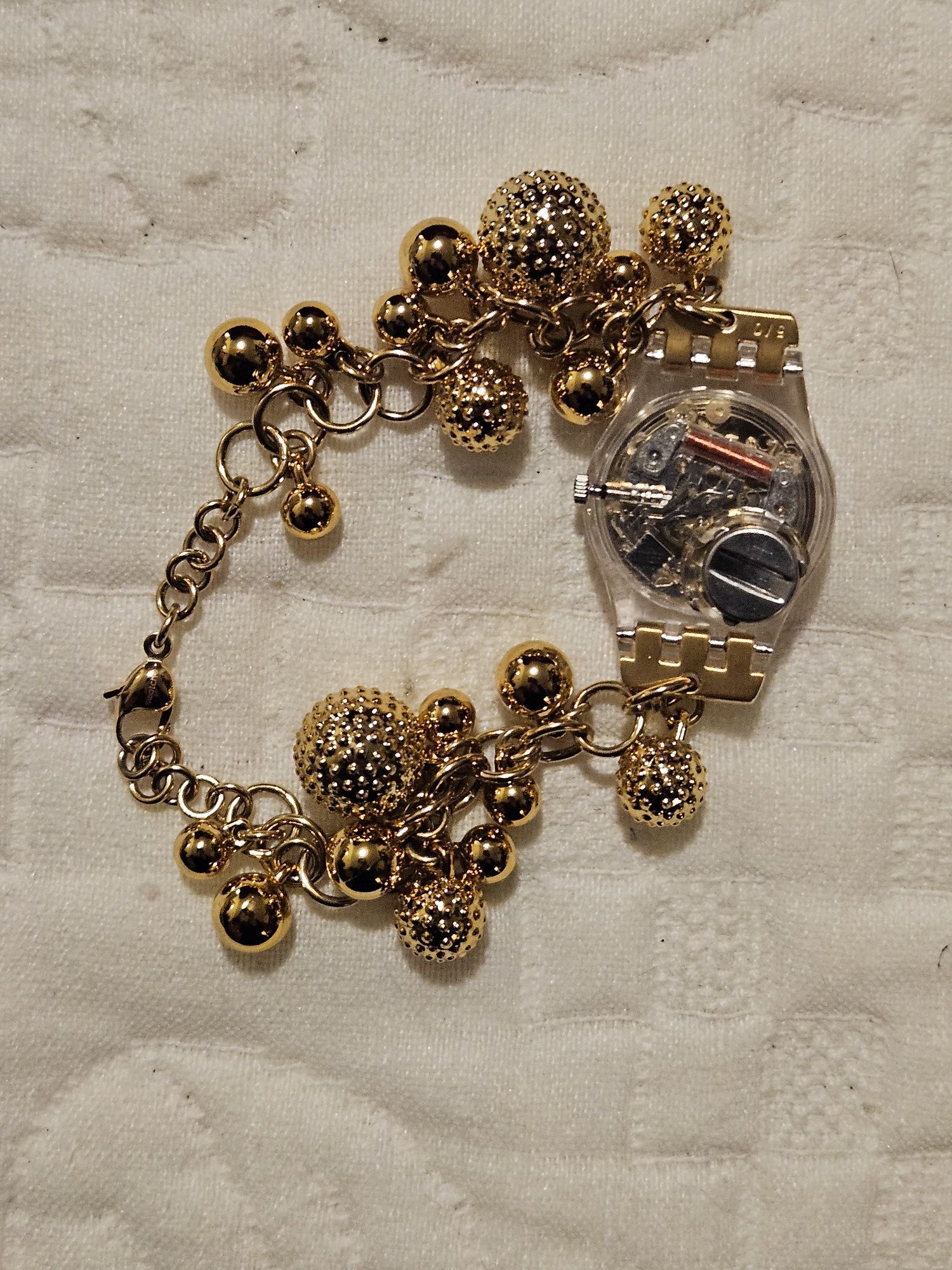 Relógio Swatch Dourado
