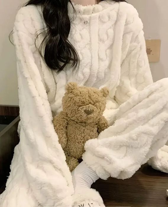 Софт костюм домашній піжама тепла ніжний і теплий L XL