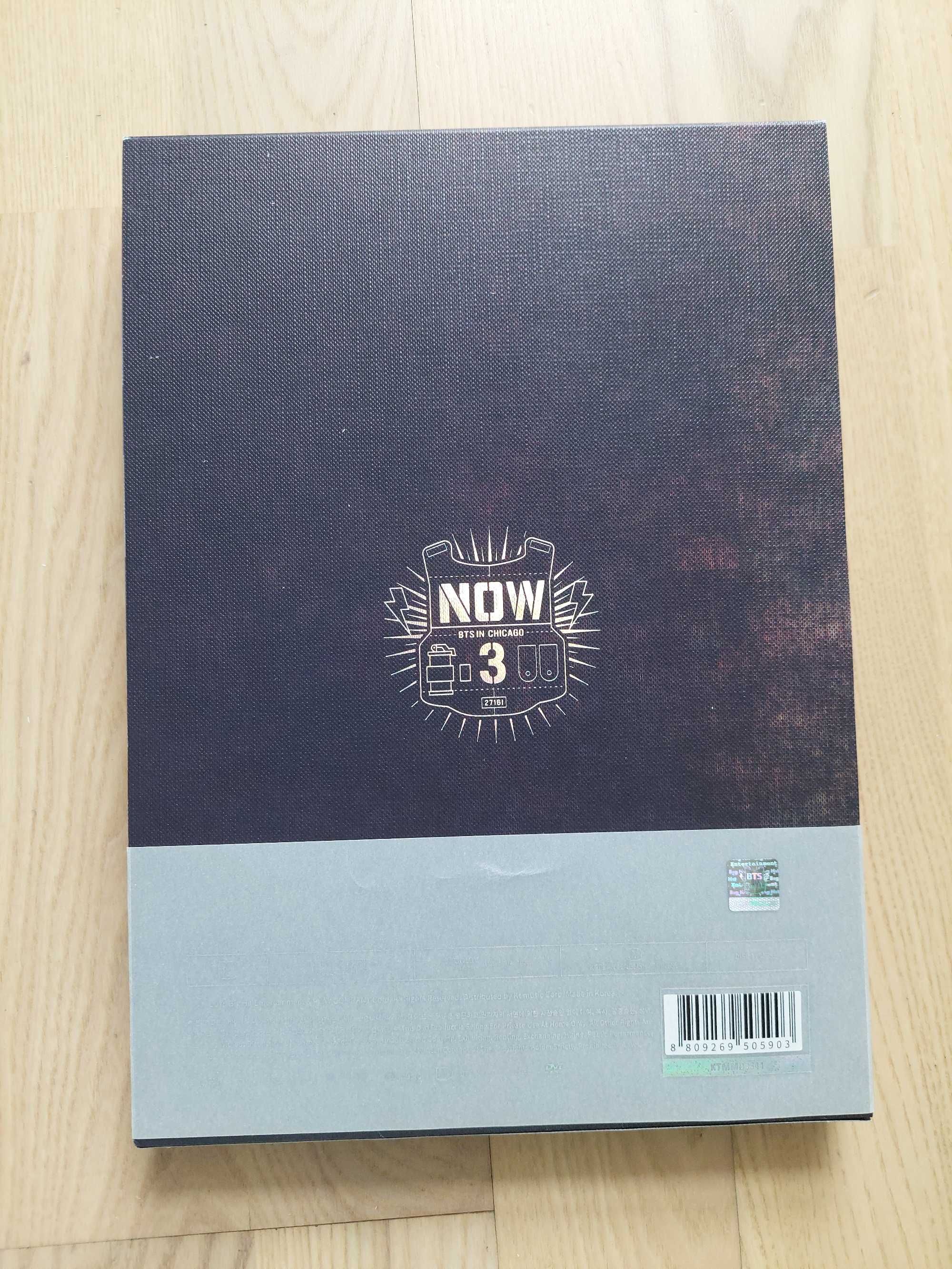 BTS - Now3 Dreaming Days In Chicago [2016] Photobook + DVD kpop 방탄소년단