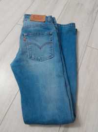 Jeansy Levis XS jasny jeans