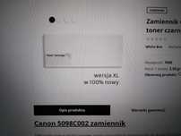 Toner Canon i-sensys LBP673Cdw, i-sensys MF752Cdw, i-sensys MF754Cdw