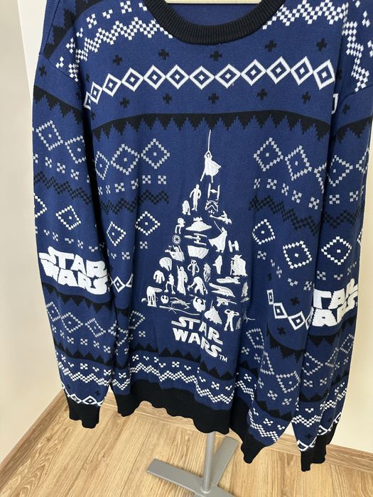 Sweterek swiąteczny rozmiar XXL George Star wars sesja święta