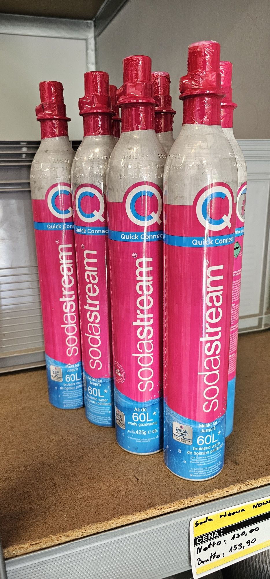 Sodastream - Naboje Co2 - Autoryzowany Punkt Wymiany od 15 zł