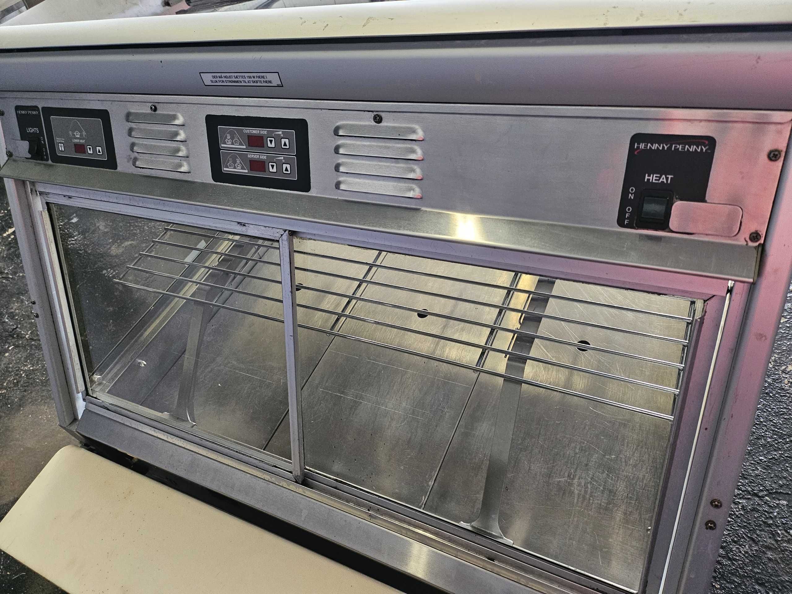 Estufa quente para salgados