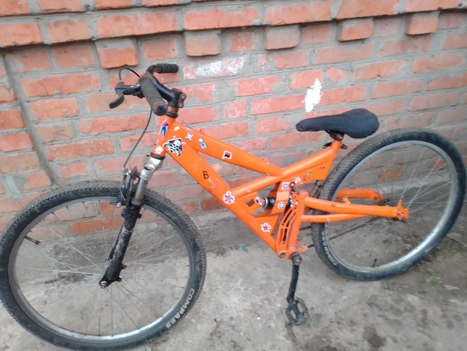 Двопідвіс велосипед