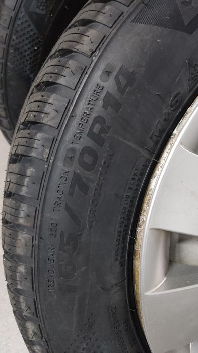 Rodas Peugeot 14" com pneus