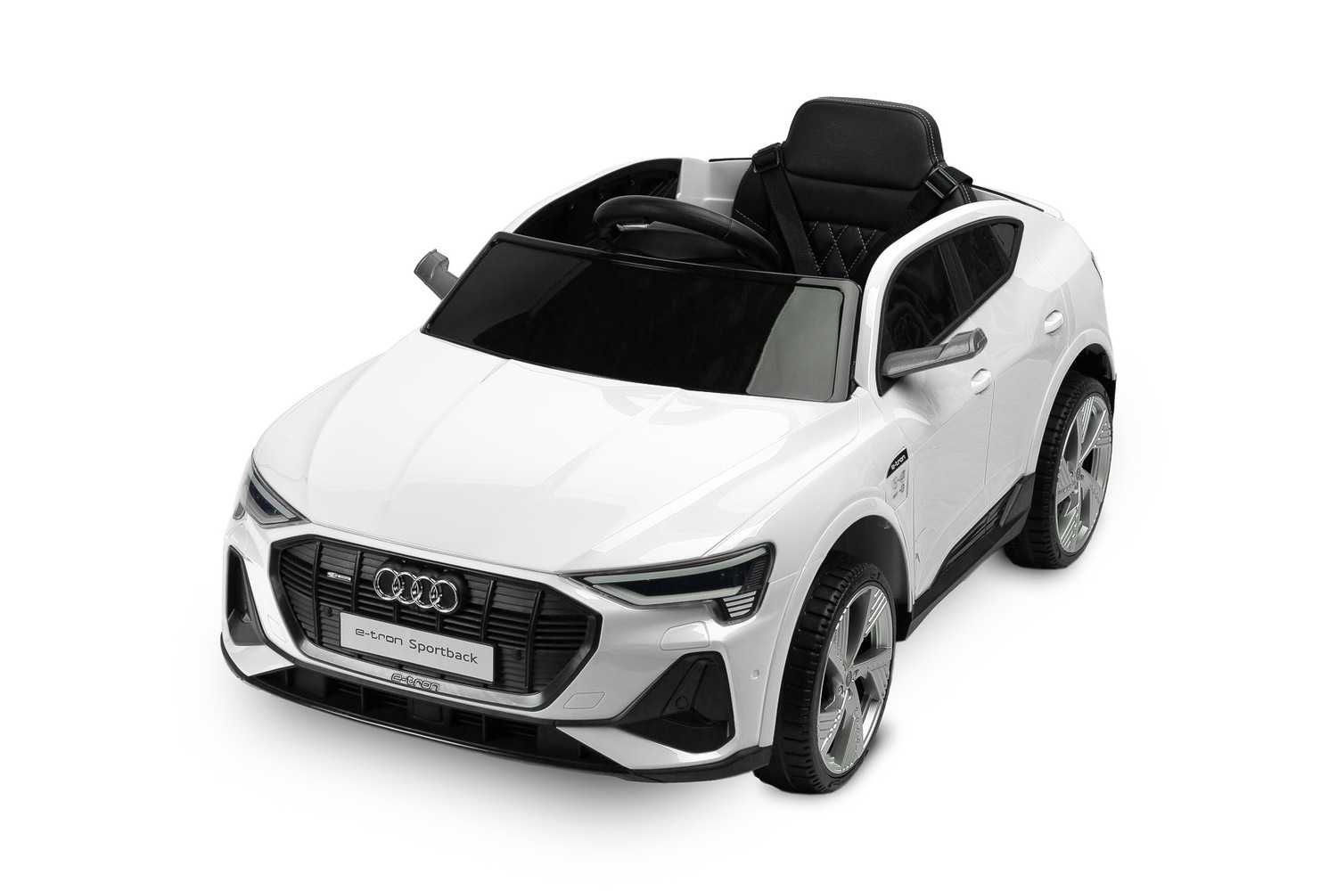 Auto na akumulator 4x45W samochód Audi E-Tron Pojazd autko