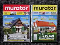 "Murator" archiwalne wydania 12/2018 i 10/2018