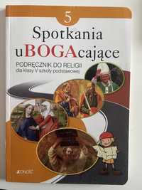 Podręcznik do religii Spotkania ubogacające klasa 5 wyd. Jedność