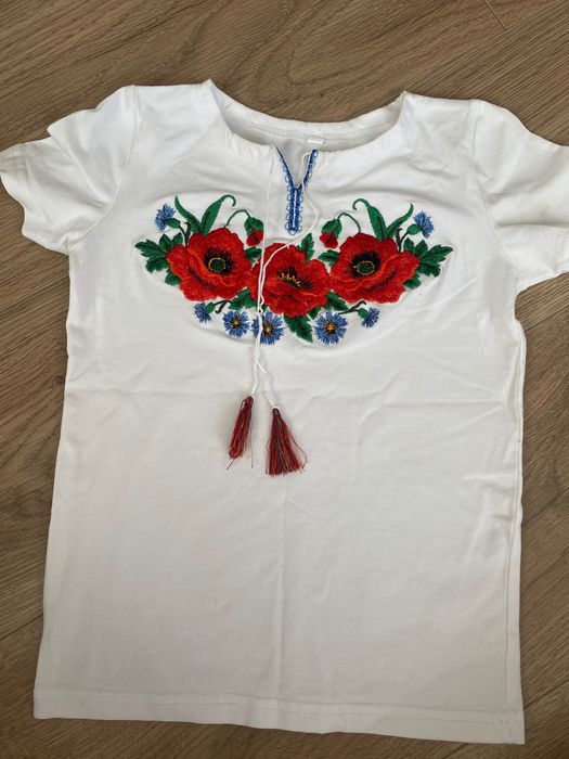 Вишиванка для дівчинки розмір 110