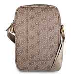 Torba Guess 4G Uptown na tablet 10" - brązowa