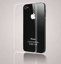 R224 Capa Cristal Transparente iPhone 4 e 4S Novo! ^A