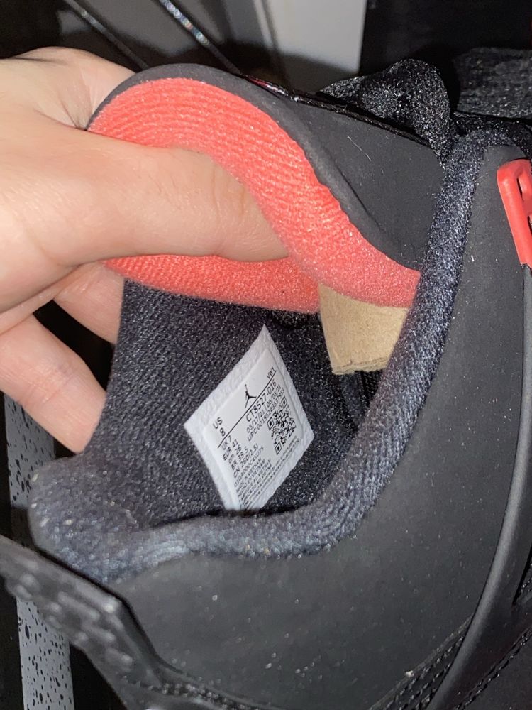 Jordan retro 4 Red thunder r41