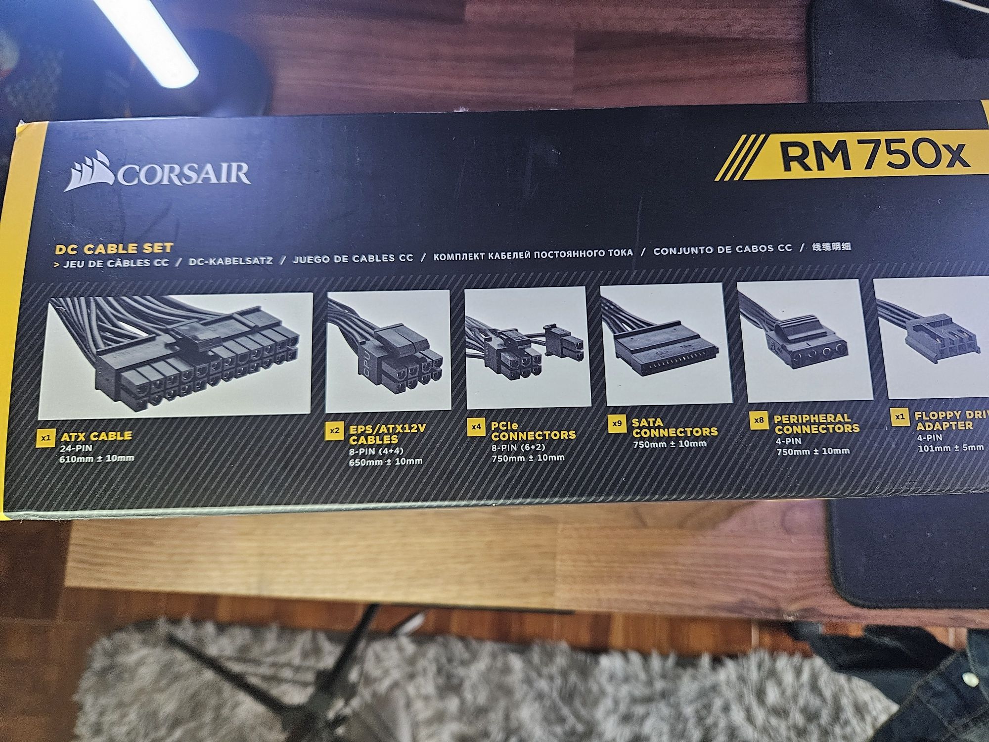 Fonte de alimentação Corsair RM750x