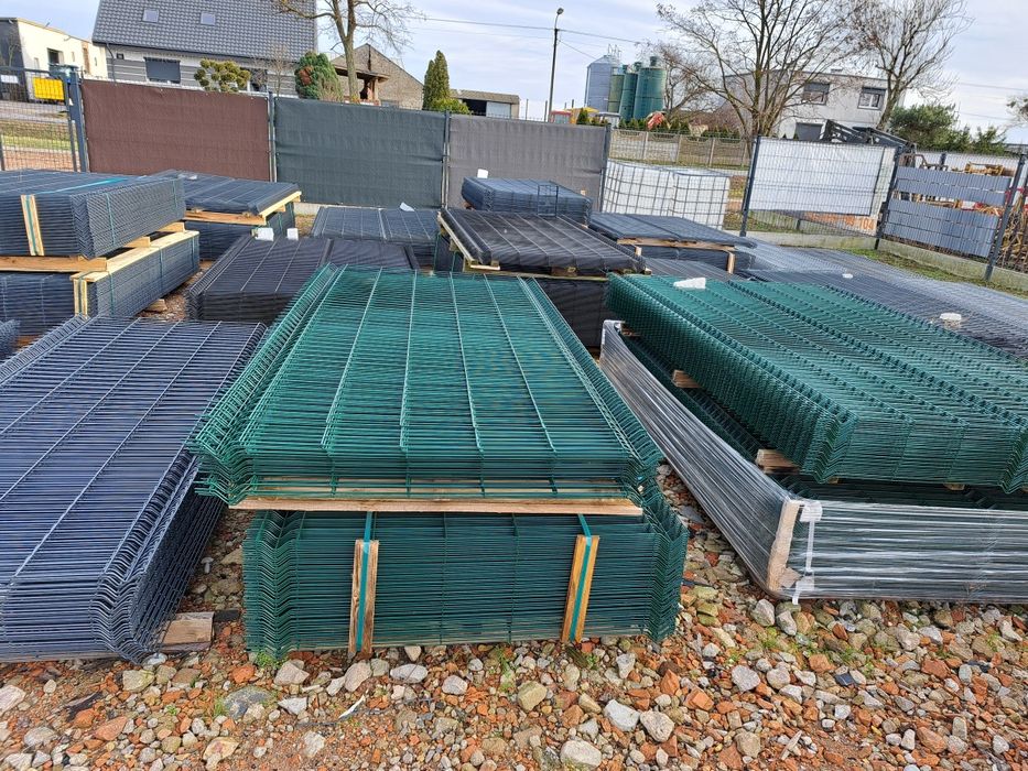 Brama dwuskrzydłowa h-150 cm szer 400cm cały komplet 1800 zł