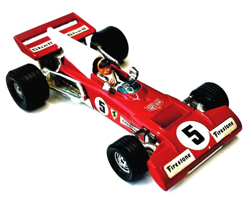 Corgi Toys 1:36 scale Ferrari 312 B2 Formula 1 - 1st issue Made in GB