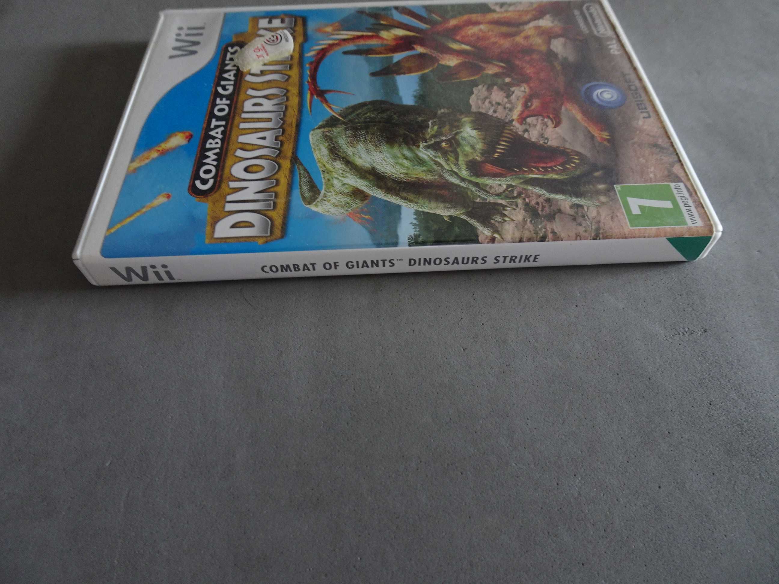 Jogo WII - Combat Giants Dinosaurs Strike